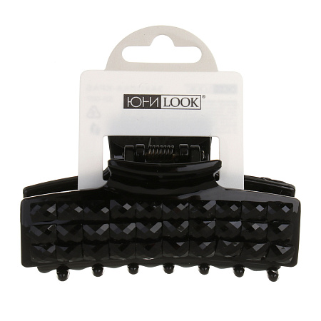 Краб для волос ЮНИLOOK, 8см, пластик, ACS-31