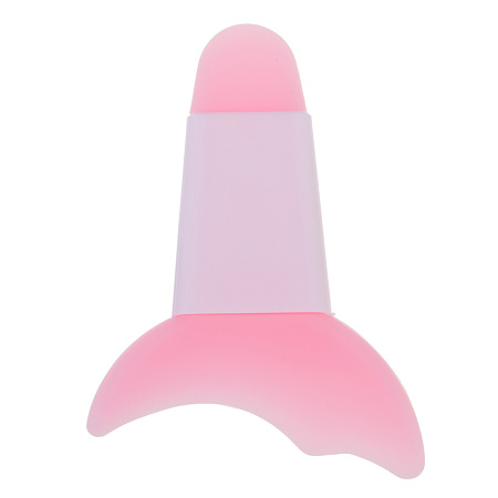 ЮНИLOOK Трафарет для макияжа глаз, ТПР, пластик PP, 6,7х4,8 см, розовый, МП-1