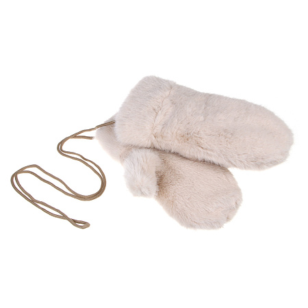 GALANTE Рукавицы женские из экомеха на веревке, р.18-20, 100% полиэстер, цвета в ас-те, ОЗ25-15