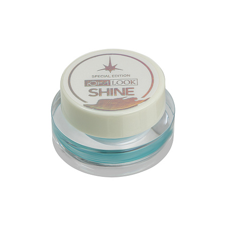 ЮНИLOOK Шайн Подводка гелевая с кистью, 3,8г, тон 02, бирюзовый