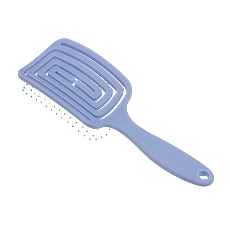 ЮНИLOOK Расческа массажная продувная, пластик, 19,5х6,5 см, 4 цвета