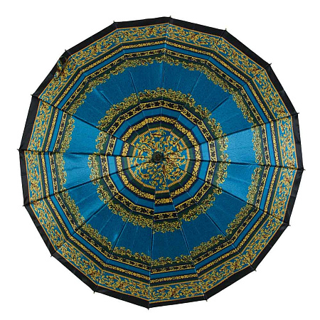 Зонт-трость женский, металл, пластик, полиэстер, 55 см, 16 спиц, 6 дизайнов, RST124406