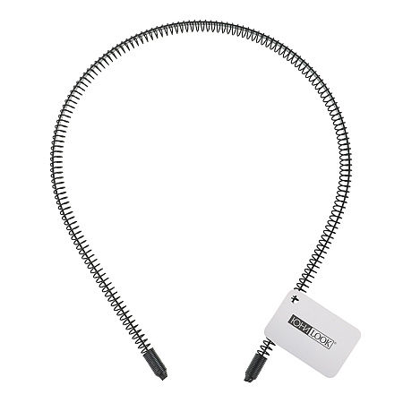 Ободок для волос ЮНИLOOK, 0,5-1,7см, металл, 3 дизайна, ACS-103