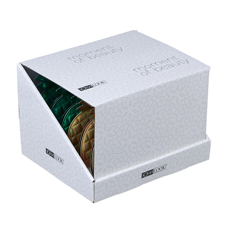 ЮНИLOOK Зеркало карманное, ПВХ, стекло, 6,4х5,8см, 4 цвета