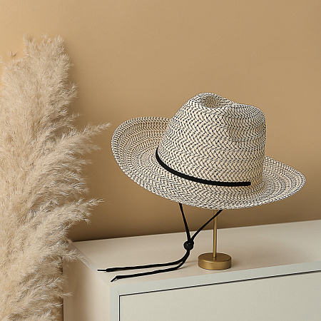 GALANTE Шляпа ковбойка р-р 58, 100% целлюлоза, 3 цвета