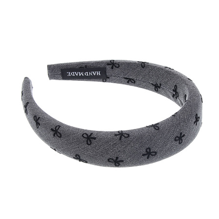 ЮНИLOOK Ободок для волос, 3см, полиэстер, пластик, 2 цвета, ACS25-17