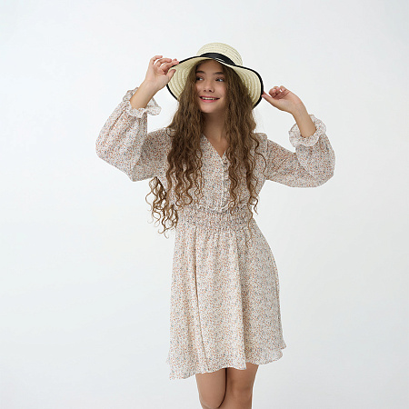 GALANTE Шляпка женская с контрастной окантовкой, р-р 56, 100% целлюлоза, 3 цвета