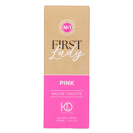 ЮL Туалетная вода женская First Lady Pink, 50 мл