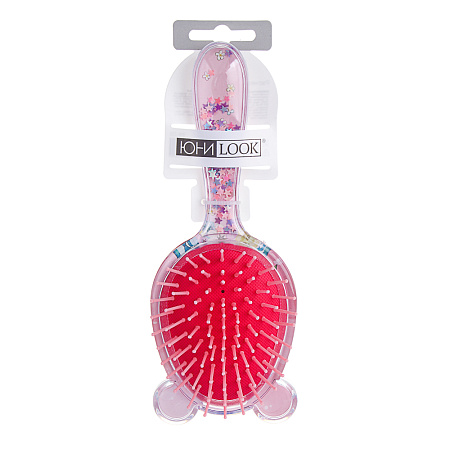 ЮНИLOOK Расческа массажная детская, пластик, 20x7,5см, 2-3 дизайна, арт.1