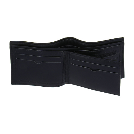 ЮL Дениэль Портмоне мужское для карт, купюр и монет, полиуретан, 12х9,5 см, 2 цвета, КЖ24-44