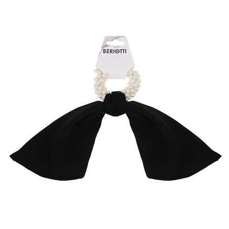 BERIOTTI Резинка для волос с декором, полиэстер, пластик, 6х20см, 6 цветов