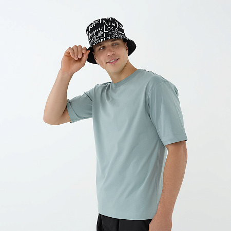 GALANTE Панама взрослая, р.58, 100% хлопок, черный, ВЛ25-08