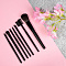 ЮНИLOOK Набор кистей для макияжа 7шт професс., дерево, синтетич.нейлон, 15см, черный, 26905-26
