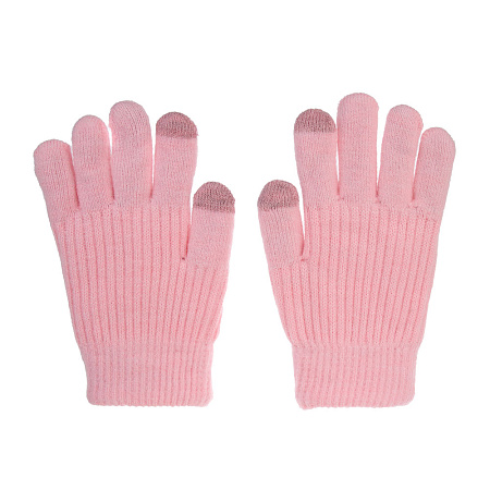 GALANTE Перчатки подростковые контактные с начесом, р.16, 100% полиэстер, цвета в ас-те, ОЗ25-28