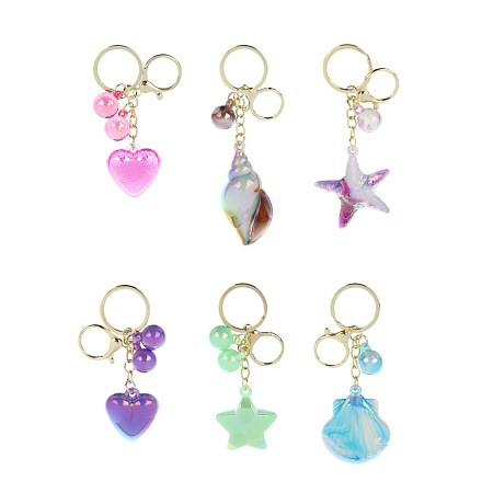 Подвеска брелок тм ЮL Sea Spirit, пластик, металл, 3-7см, 5 дизайнов