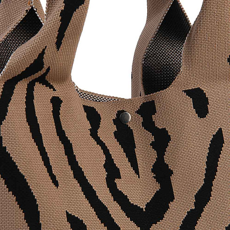 Сумка женская трикотажная тм ЮL Check, полиэстер, 35х40см, 3 цвета