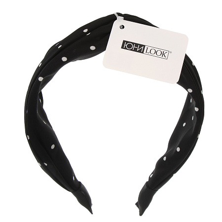 ЮНИLOOK Ободок для волос, 4,5см, полиэстер, пластик, 2 цвета, ACS25-3