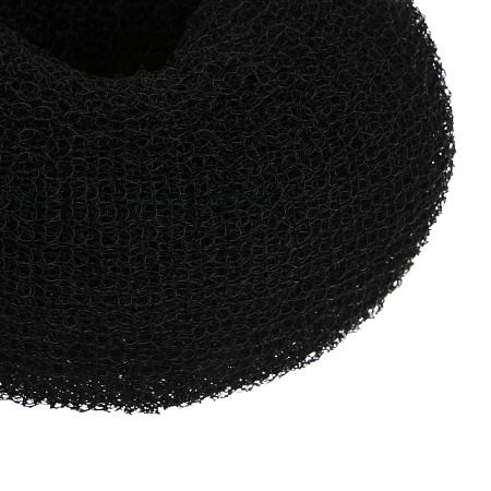 Валик для создания пучка на кнопке, тм ЮНИLOOK, 16-18см, диаметр 4см, нейлон, 3 цвета, #14