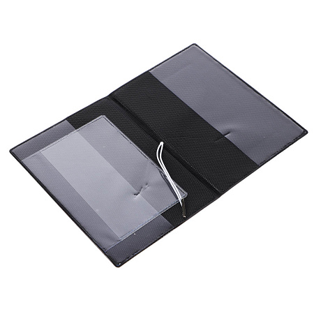 Обложка для паспортатм ЮL с отд.для карт и удерживающей резинкой , ПВХ, 13,7х9,6см, 6 дизайнов, #2