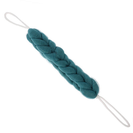 Мочалка косичка тм ЮL банная, полиэтилен, 70гр, 4-6 цветов