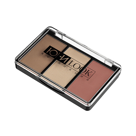 ЮНИLOOK Набор для контуринга 3 в 1, 11гр, Тон 02