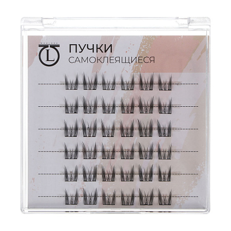 Пучки самоклеящиеся 36 шт тм ЮНИLOOK, синтетика, 4 вида