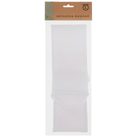 ЮL Мочалка лента банная с ручками с эффектом пилинга, сизаль, полиэстер, поролон, 68х10см, 3 цв.