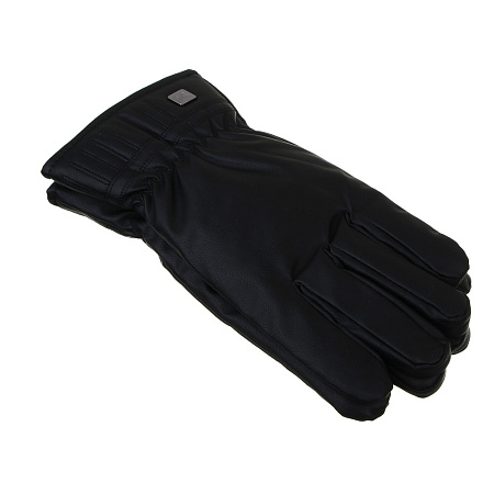 GALANTE Перчатки мужские контактные на подкладке, р.22-24, 100% полиэстер, черные, ОЗ25-24