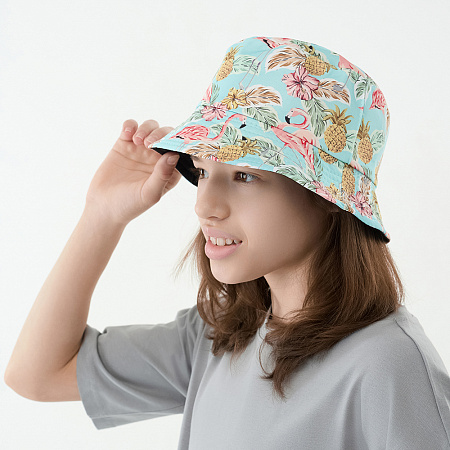 GALANTE Панама подростковая, р.56, 100% полиэстер, фламинго, ВЛ25-07, #3