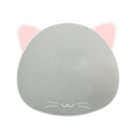 Зеркало настольное тм ЮНИLOOK, металл, стекло, пластик, 16x14,5см