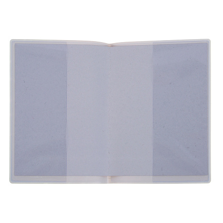 Обложка на паспорт тм ЮL с блестками, ПВХ, 13,6х9,5см, 6 дизайнов