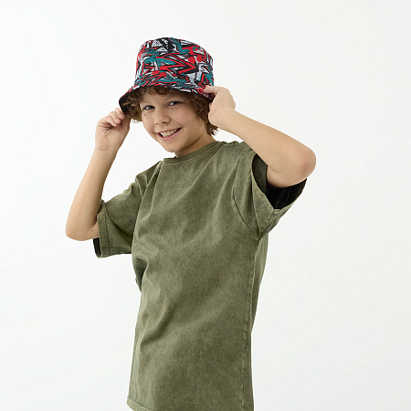 GALANTE Панама подростковая, р.56, 100% полиэстер, зигзаг, ВЛ25-07, #6