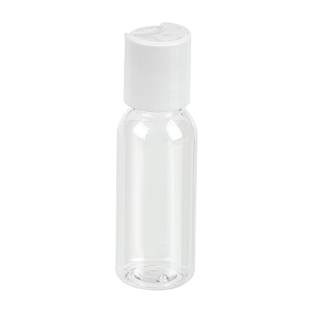 Набор для косметики дорожный 6 предметов (2 шт–50мл,1 шт–30мл, 3 шт–10гр) тм ЮНИLOOK, пластик, 2 цв.