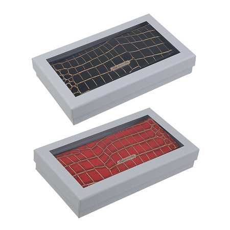 ЮL Кенсия Кошелек женский для купюр, карт и монет с фермуаром, полиуретан, 18,5х10х3,5 см, 2 цвета, КЖ24-16