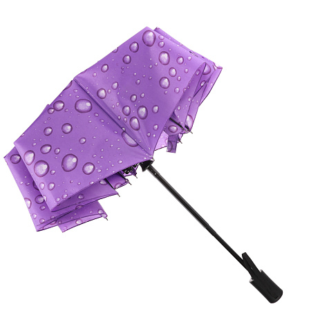 Зонт универсальный, автомат, металл, пластик, эпонж, d96см, 8 спиц, 4 цвета, А2024-2