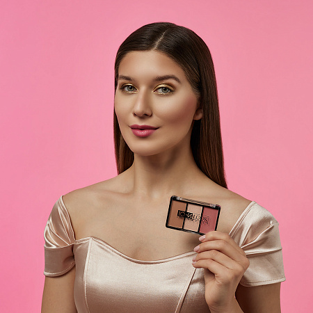 ЮНИLOOK Набор для контуринга 3 в 1, 11гр, Тон 02