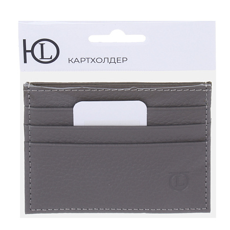 ЮL Нордстан Кардхолдер для карт и купюр на 7 слотов, нат.кожа, 10.1х7,5см, 3 цвета, КЖ24-41