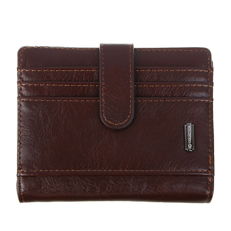 ЮL Вальгор Портмоне-картхолдер с отделением для купюр на кнопке, полиуретан, 12х10х2 см, 2 цвета, КЖ24-42