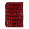 ЮL Визитница-картхолдер на 26 карт на кнопке, ПУ, 10,2х7,5х1,5см, 2 дизайна