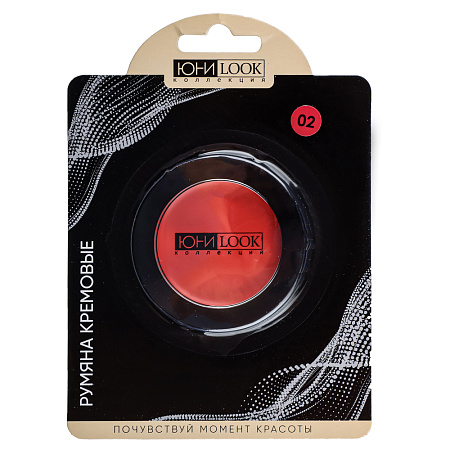 ЮНИLOOK Румяна кремовые, 3,2 гр, 2 тона