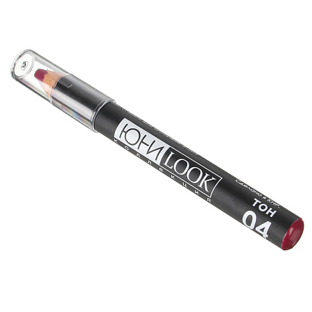 ЮниLook Помада-карандаш для губ ПГ-19 тон 04 виноградный, 2,2 гр.