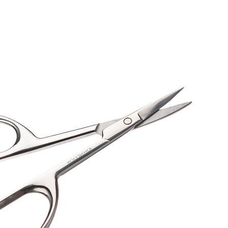 ЮНИLOOK Ножницы маникюрные "ULTRA", загнутые, 9,5 см, сталь, #3