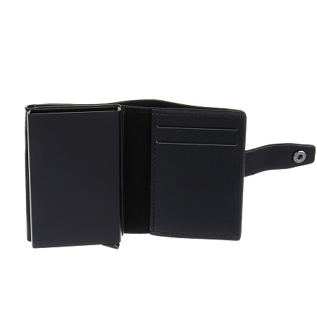 ЮL Лиан Портмоне для купюр и карт с жестким кардхолдером, полиуретан, сплав, 7х9,5х2,4 см, 2 цвета, КЖ24-40