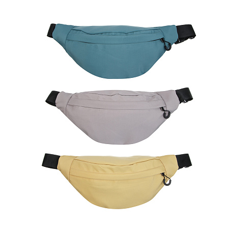 Сумка поясная молодежная тм ЮL Basic, полиэстер, 36х16х8см, 3 цвета