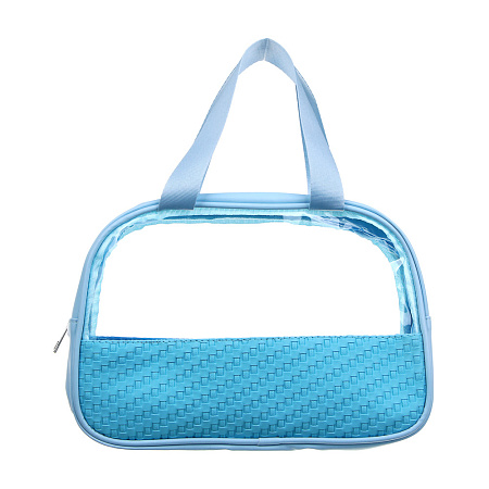 ЮL Косметичка банная с ручками, ПВХ, 24,5х16,5х7см, 3 цвета