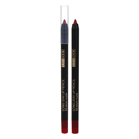 ЮНИLOOK Карандаш устойчивый для создания контура губ, 1,6 гр, 3 тона