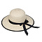 GALANTE Шляпка женская с контрастной окантовкой, р-р 56, 100% целлюлоза, 3 цвета