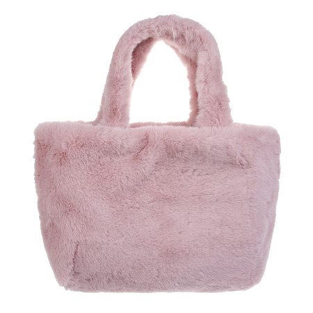 ЮL Мэллоу Сумка из искусственного меха на кнопке, 36x22 см, полиэстер, 2-3 цвета