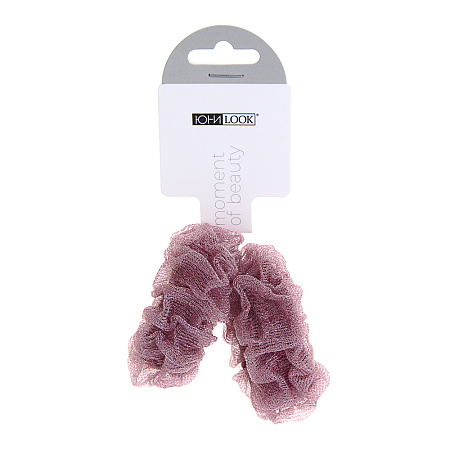 ЮНИLOOK Резинки для волос, 2шт, полиэстер, 5см, 6 цветов, ACS-15