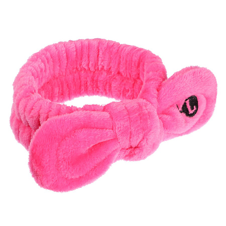 ЮL Повязка для волос косметическая, полиэстер, ширина 6см, полуобхват 20см, р-р 54-56, 1-2 дизайна